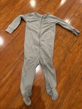 Pehr Essentials Baby Sleeper in Soft Sea, 6-12M